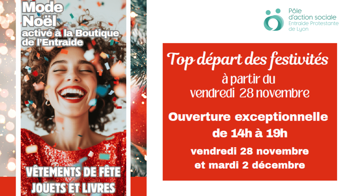 Lancement de la vente de Noël